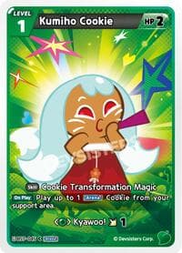 Kumiho Cookie - Arena of Glory - CookieRun: Braverse TCG card
