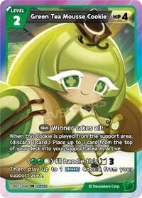 Green Tea Mousse Cookie - Arena of Glory - CookieRun: Braverse TCG card