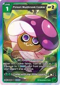 Poison Mushroom Cookie - Arena of Glory - CookieRun: Braverse TCG card