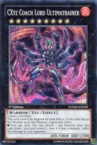 CXyz Coach Lord Ultimatrainer - Number Hunters - YuGiOh card