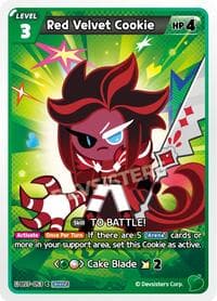 Red Velvet Cookie - Arena of Glory - CookieRun: Braverse TCG card
