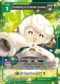 Pudding a la mode Cookie - Arena of Glory - CookieRun: Braverse TCG card