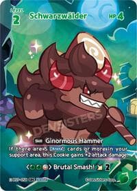 Schwarzwalder (SEC) - Arena of Glory - CookieRun: Braverse TCG card