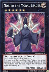 Norito the Moral Leader - Number Hunters - YuGiOh card