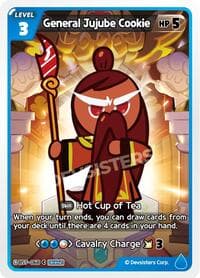 General Jujube Cookie - Arena of Glory - CookieRun: Braverse TCG card