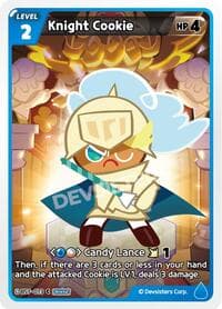 Knight Cookie (073) - Arena of Glory - CookieRun: Braverse TCG card