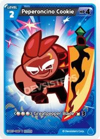Peperoncino Cookie - Arena of Glory - CookieRun: Braverse TCG card