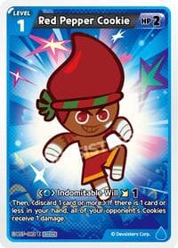 Red Pepper Cookie (082) - Arena of Glory - CookieRun: Braverse TCG card