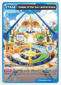 Temple of the Sun Central Arena - Arena of Glory - CookieRun: Braverse TCG card