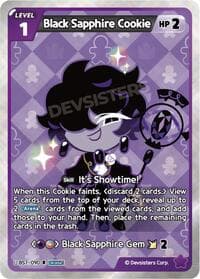 Black Sapphire Cookie - Arena of Glory - CookieRun: Braverse TCG card