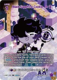 Black Sapphire Cookie (SEC) - Arena of Glory - CookieRun: Braverse TCG card