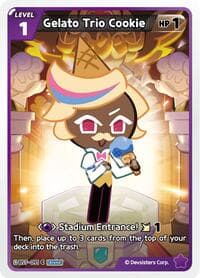 Gelato Trio Cookie - Arena of Glory - CookieRun: Braverse TCG card