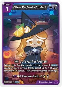 Citrus Parfaedia Student - Arena of Glory - CookieRun: Braverse TCG card