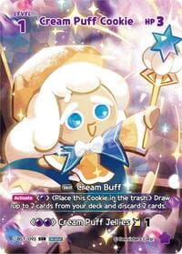 Cream Puff Cookie (093) (SSR) - Arena of Glory - CookieRun: Braverse TCG card