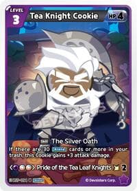 Tea Knight Cookie - Arena of Glory - CookieRun: Braverse TCG card