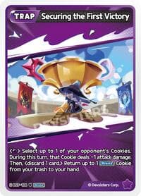 Securing the First Victory - Arena of Glory - CookieRun: Braverse TCG card