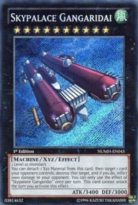Skypalace Gangaridai - Number Hunters - YuGiOh card