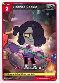 Licorice Cookie - A Game of Truth and Deceit - CookieRun: Braverse TCG card