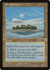 Remote Isle - Urza's Saga - Magic: The Gathering card