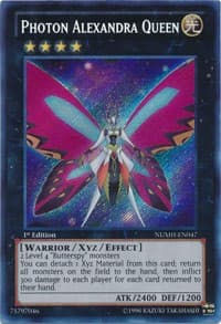 Photon Alexandra Queen - Number Hunters - YuGiOh card