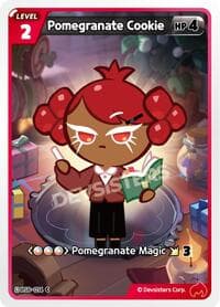 Pomegranate Cookie - A Game of Truth and Deceit - CookieRun: Braverse TCG card