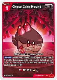 Choco Cake Hound - A Game of Truth and Deceit - CookieRun: Braverse TCG card