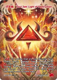 Soul Jam: Light of Destruction (SSR) - A Game of Truth and Deceit - CookieRun: Braverse TCG card