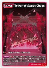 Tower of Sweet Chaos - A Game of Truth and Deceit - CookieRun: Braverse TCG card