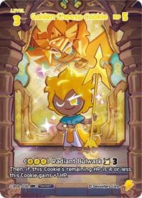Golden Cheese Cookie (026) (SEC) - A Game of Truth and Deceit - CookieRun: Braverse TCG card