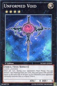 Unformed Void - Number Hunters - YuGiOh card