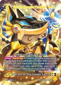 Burnt Cheese Cookie (SSR) - A Game of Truth and Deceit - CookieRun: Braverse TCG card