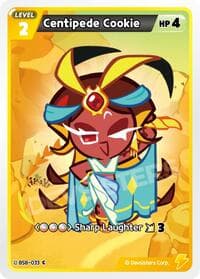 Centipede Cookie - A Game of Truth and Deceit - CookieRun: Braverse TCG card