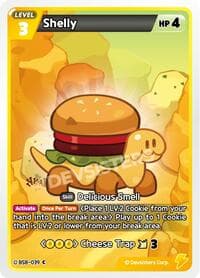 Shelly - A Game of Truth and Deceit - CookieRun: Braverse TCG card
