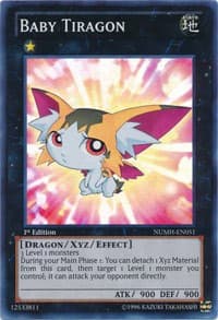 Baby Tiragon - Number Hunters - YuGiOh card