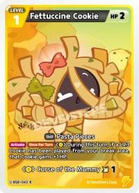 Fettuccine Cookie - A Game of Truth and Deceit - CookieRun: Braverse TCG card