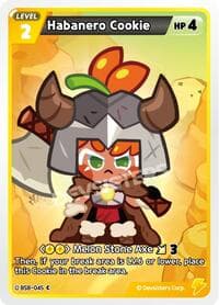 Habanero Cookie - A Game of Truth and Deceit - CookieRun: Braverse TCG card