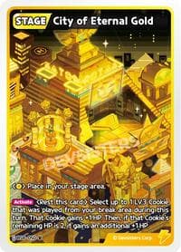 City of Eternal Gold - A Game of Truth and Deceit - CookieRun: Braverse TCG card
