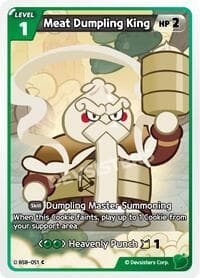 Meat Dumpling King - A Game of Truth and Deceit - CookieRun: Braverse TCG card