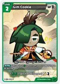 Gim Cookie - A Game of Truth and Deceit - CookieRun: Braverse TCG card