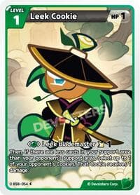 Leek Cookie - A Game of Truth and Deceit - CookieRun: Braverse TCG card