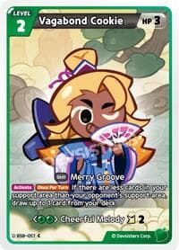 Vagabond Cookie - A Game of Truth and Deceit - CookieRun: Braverse TCG card
