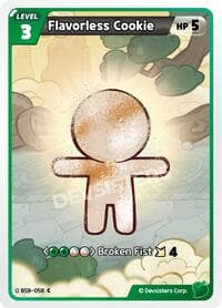 Flavorless Cookie - A Game of Truth and Deceit - CookieRun: Braverse TCG card