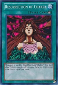 Resurrection of Chakra - Number Hunters - YuGiOh card