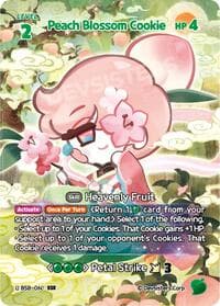 Peach Blossom Cookie (SSR) - A Game of Truth and Deceit - CookieRun: Braverse TCG card