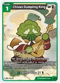 Chives Dumpling King - A Game of Truth and Deceit - CookieRun: Braverse TCG card