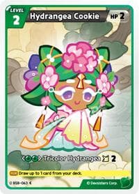 Hydrangea Cookie - A Game of Truth and Deceit - CookieRun: Braverse TCG card
