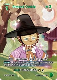 Almond Cookie (SEC) - A Game of Truth and Deceit - CookieRun: Braverse TCG card
