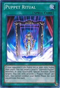 Puppet Ritual - Number Hunters - YuGiOh card