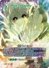 Peak of Apathy (SUR) - A Game of Truth and Deceit - CookieRun: Braverse TCG card