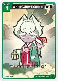 White Ghost Cookie - A Game of Truth and Deceit - CookieRun: Braverse TCG card